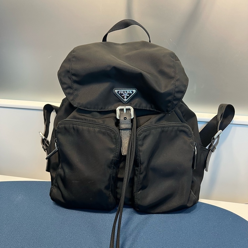 Prada nylon backpack